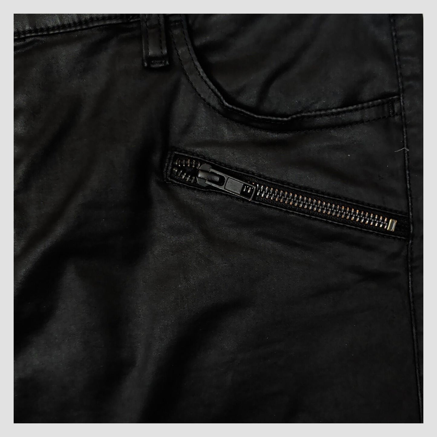 diesel slandy bk super slim skinny womens coated stretch jeans w33 l32 by DIESEL – JEANS | RewearableUK