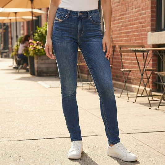 Diesel Slandy Super Skinny Jeans Blue | Women's W29 L32 by DIESEL – JEANS | RewearableUK