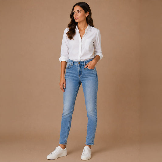 Diesel Slandy Women's Jeans W29 L32 Blue Super Slim Skinny Stretch Denim – JEANS product photo 1 | RewearableUK
