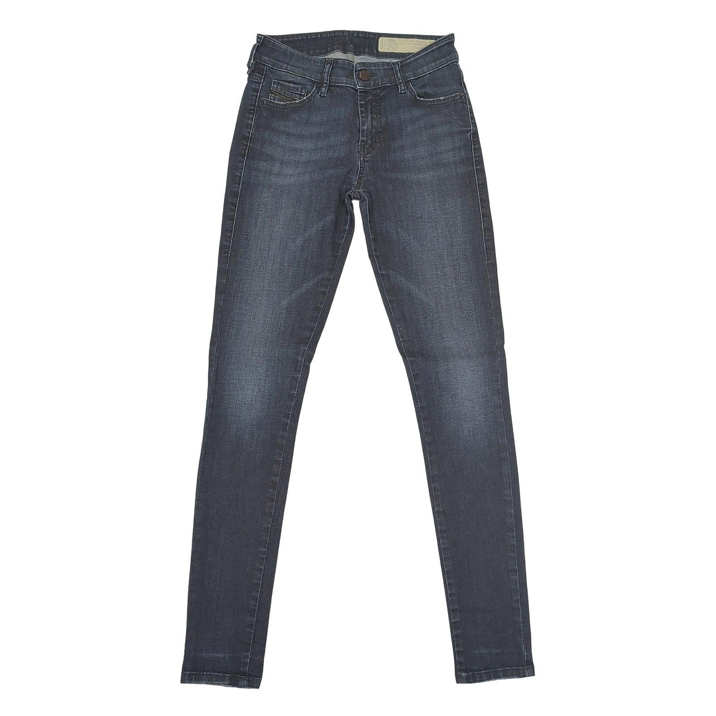diesel slandy womens size w26 l32 dark blue super slim skinny stretch jeans by DIESEL – | RewearableUK