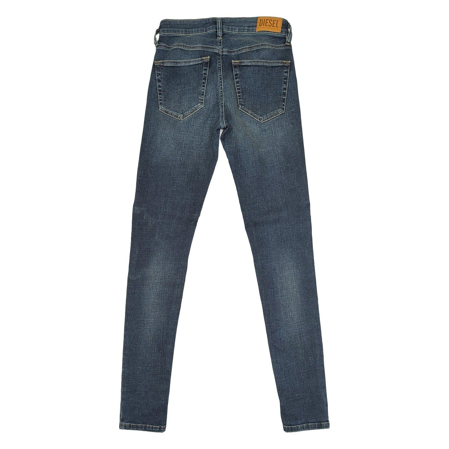 Diesel Slandy Womens Super Slim Skinny Jeans W26 L32 Mid Blue Stretch Denim Pant by DIESEL – | RewearableUK