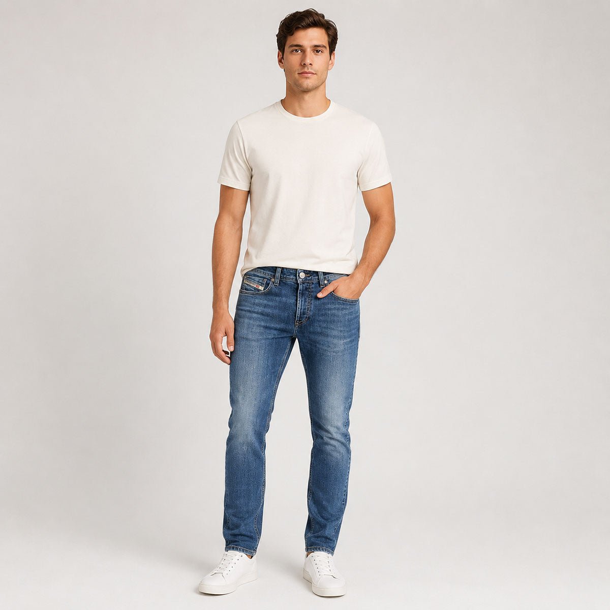 Diesel Sleenker Men’s Jeans W28 L30 Blue Skinny Stretch Denim – JEANS product photo 1 | RewearableUK
