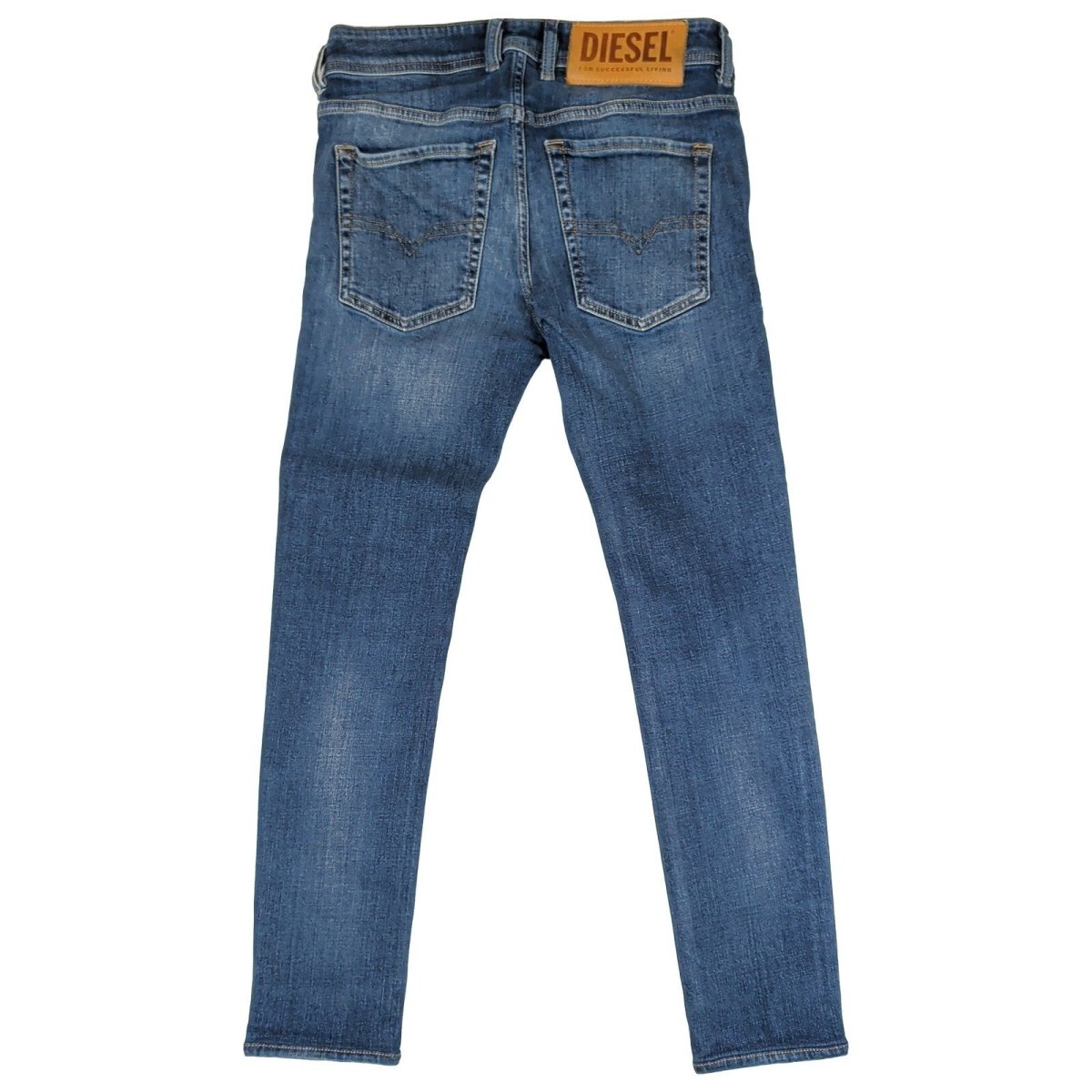 Diesel Sleenker Men's Jeans W28 L30 Blue Skinny Stretch Denim Pants – product photo 2 | RewearableUK