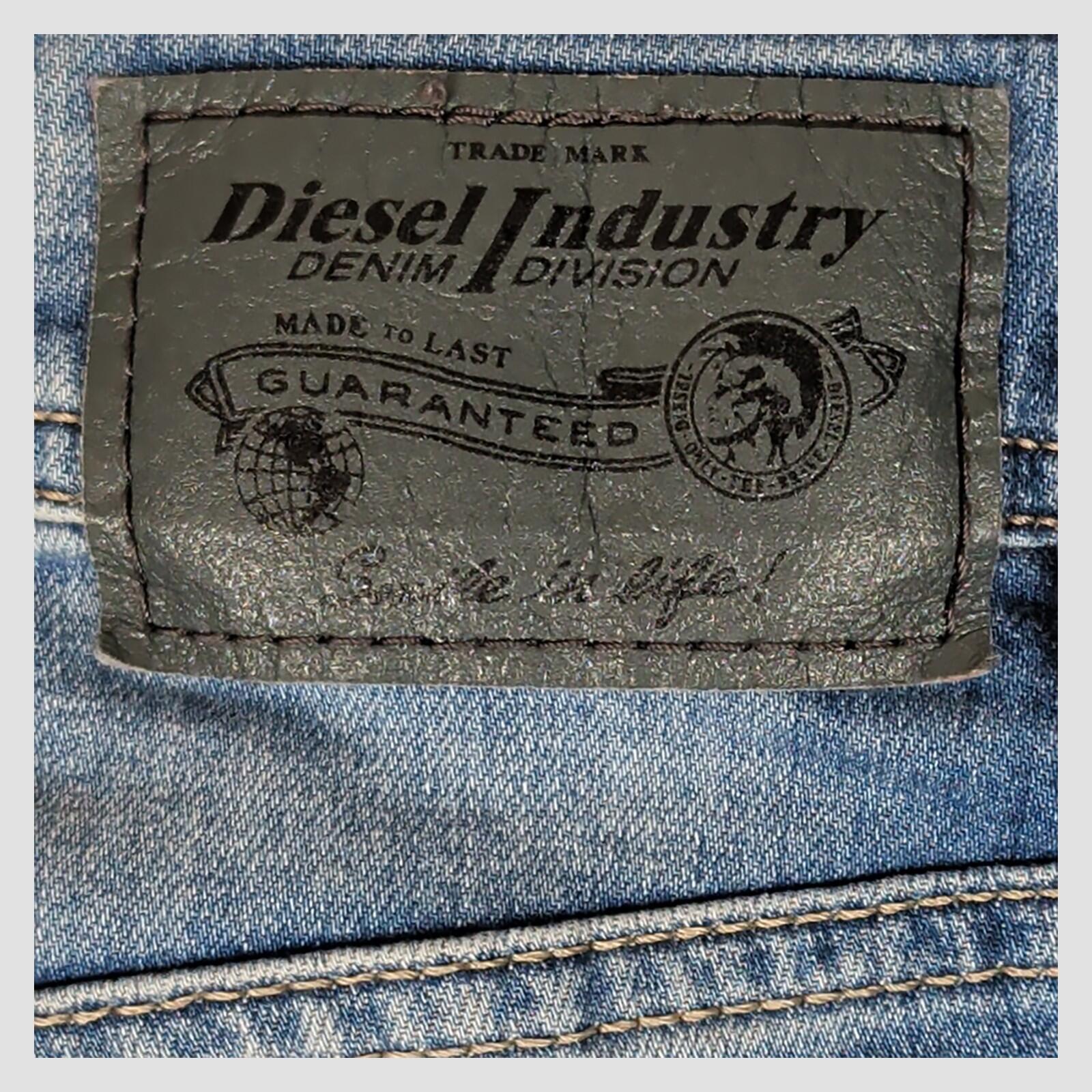 diesel sleenker mens light blue slim skinny stretch denim jeans size w26 l32 by DIESEL – | RewearableUK