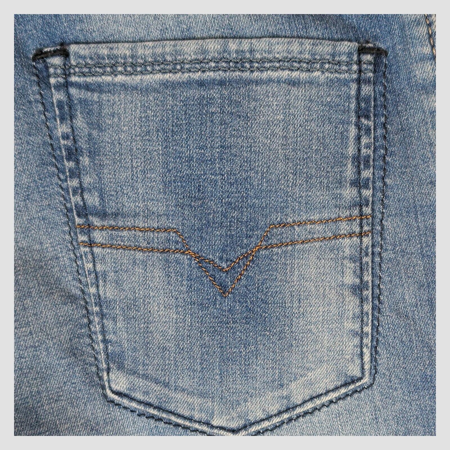 diesel sleenker mens light blue slim skinny stretch denim jeans size w26 l32 by DIESEL – | RewearableUK
