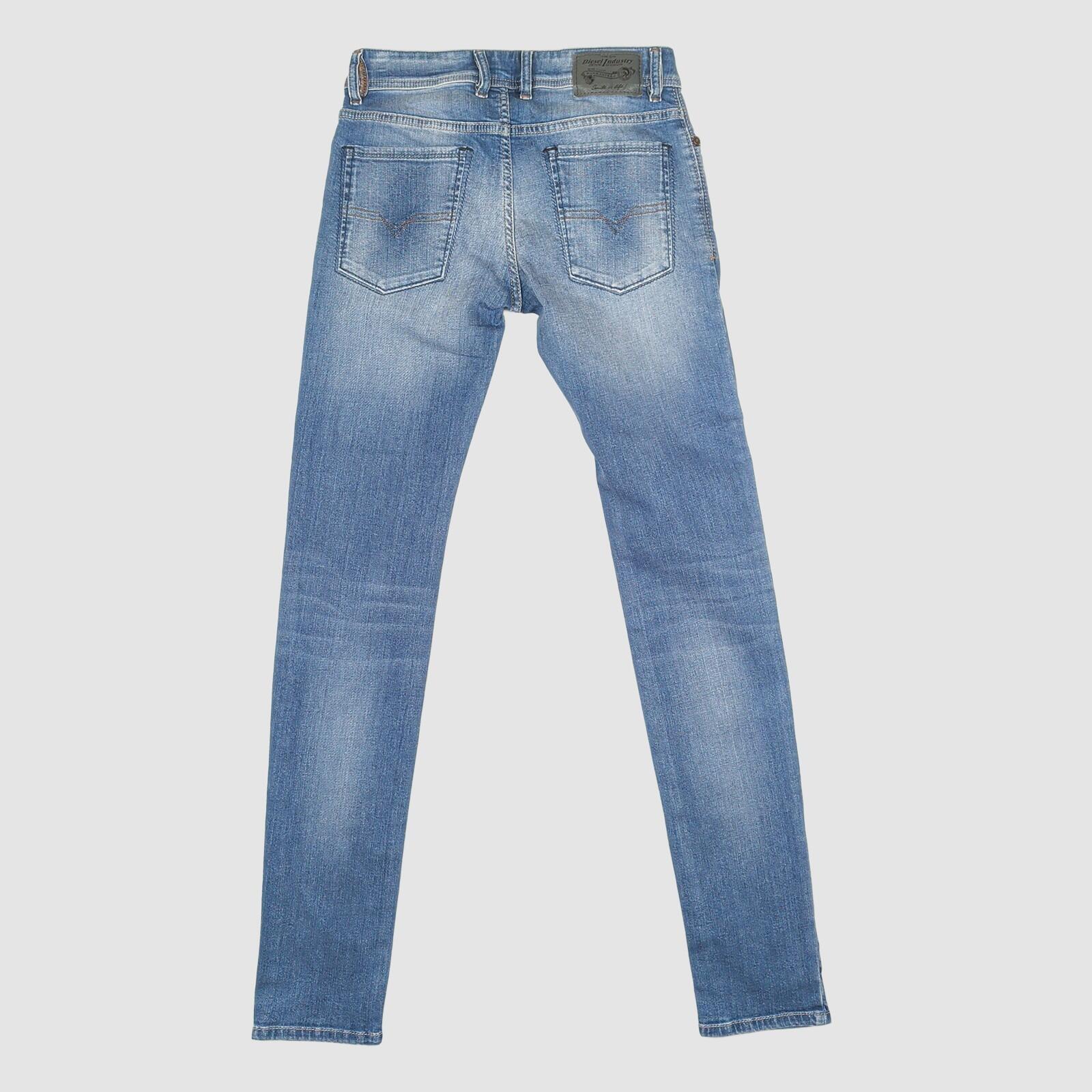 diesel sleenker mens light blue slim skinny stretch denim jeans size w26 l32 by DIESEL – | RewearableUK