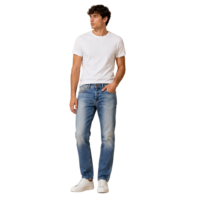 diesel sleenker mens light blue slim skinny stretch denim jeans size w26 l32 by DIESEL – JEANS | RewearableUK