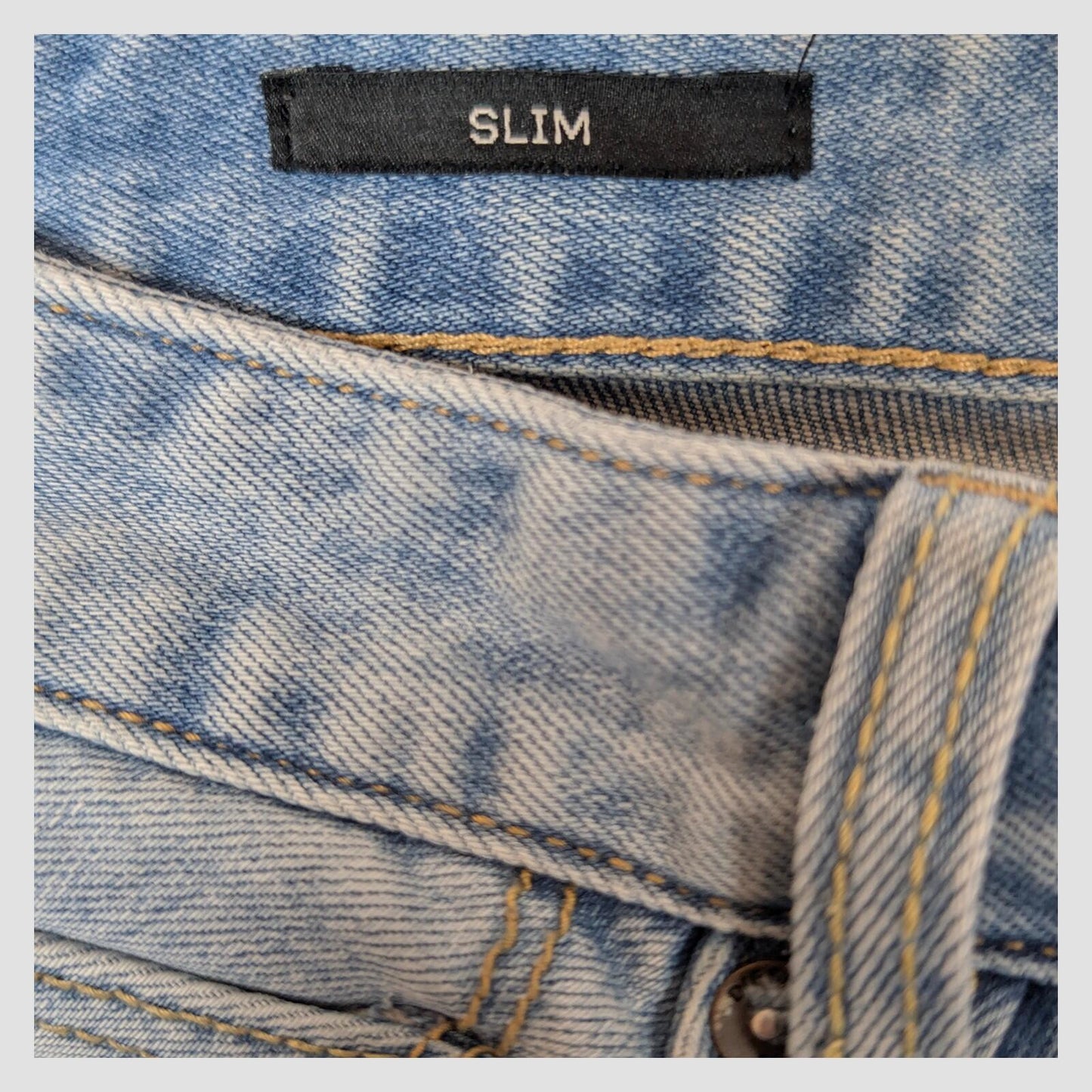 diesel slim fit mens denim jeans light blue wash size w 32 l 32 casual pants by DIESEL – | RewearableUK
