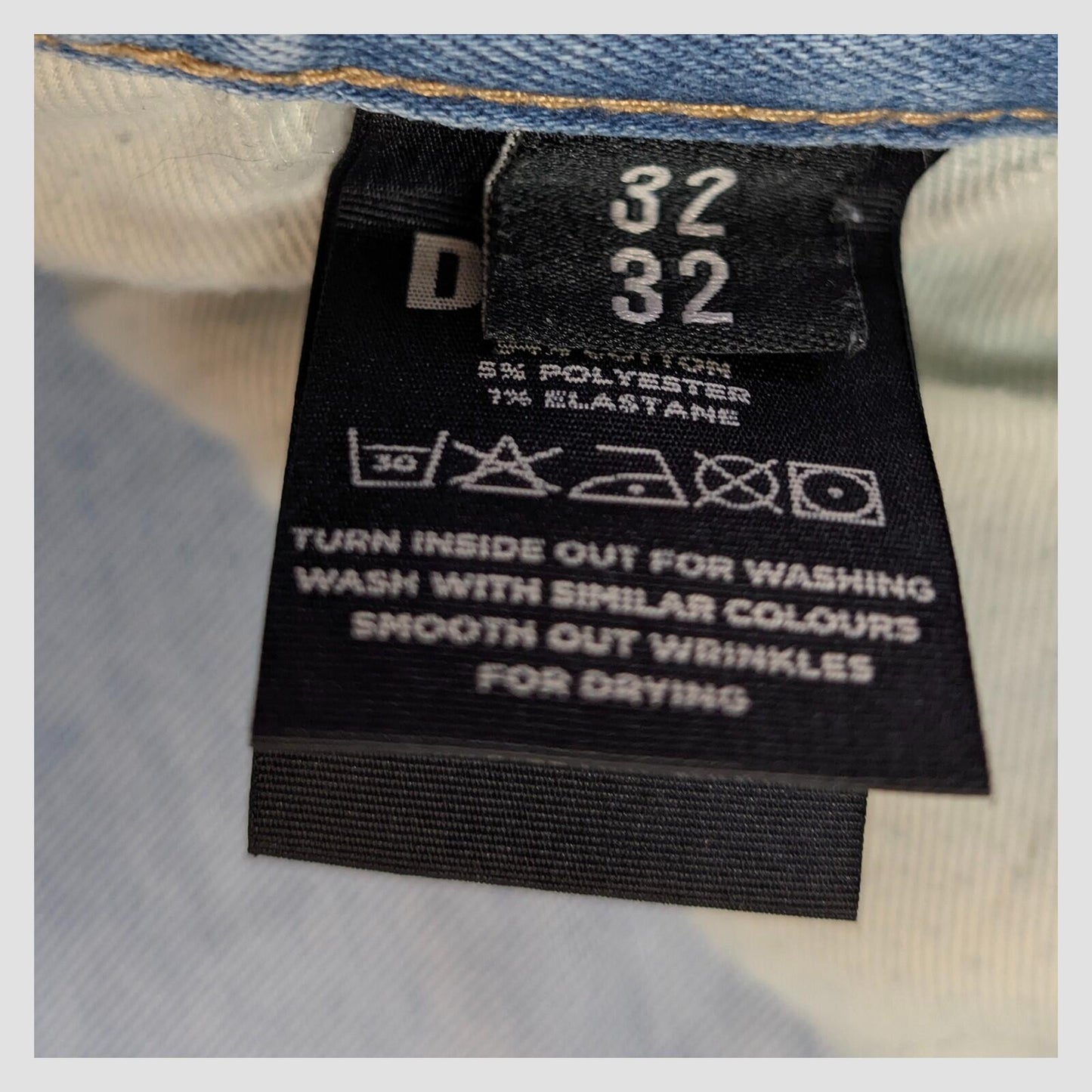diesel slim fit mens denim jeans light blue wash size w 32 l 32 casual pants by DIESEL – | RewearableUK