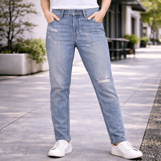 Diesel Tepphar - X Light Blue Slim Carrot Jeans Mens W29 L32 by DIESEL – JEANS | RewearableUK