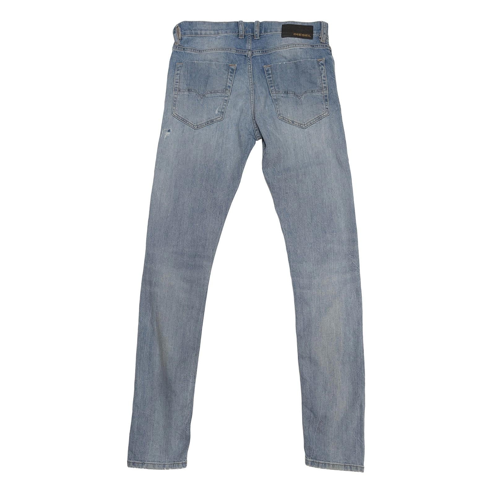 diesel tepphar - x mens jeans size w 29 l 32 light blue slim carrot stretch by DIESEL – JEANS | RewearableUK