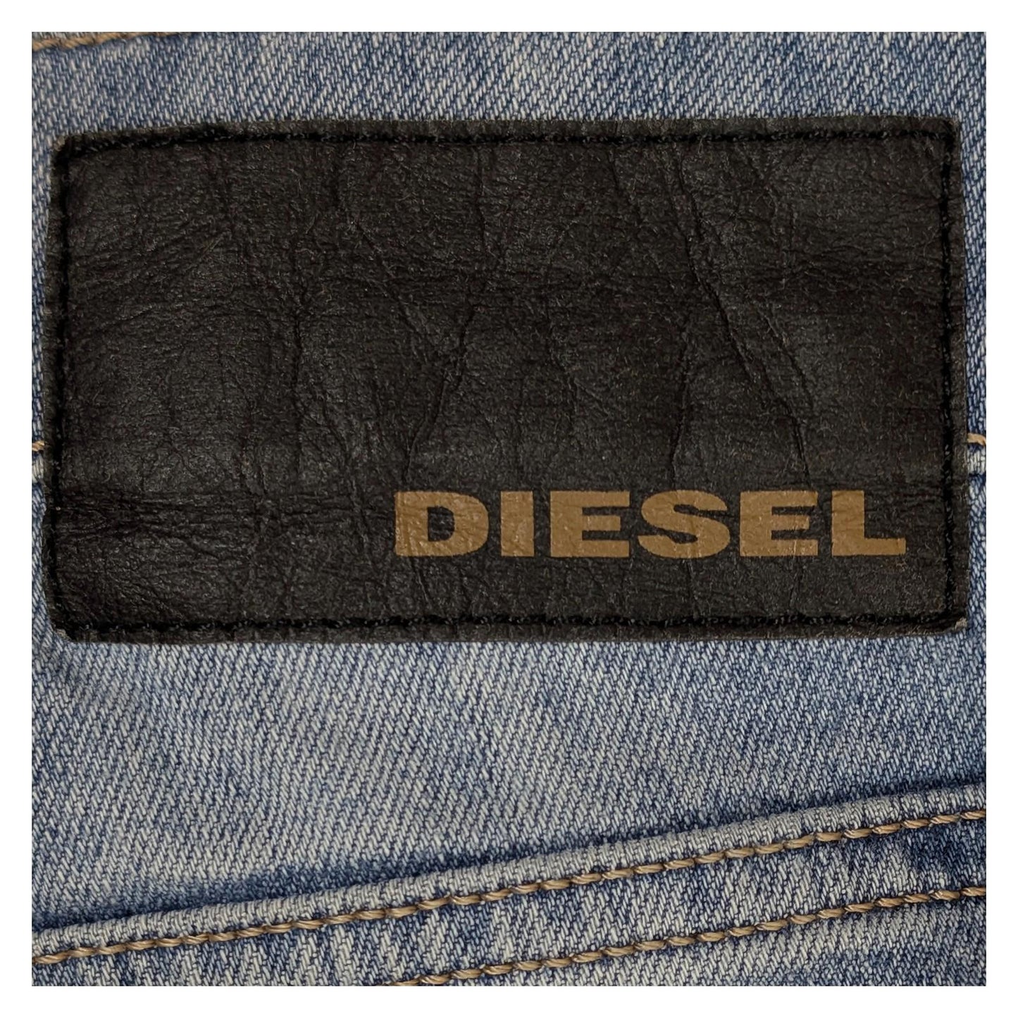 diesel tepphar - x mens jeans size w 29 l 32 light blue slim carrot stretch by DIESEL – JEANS | RewearableUK