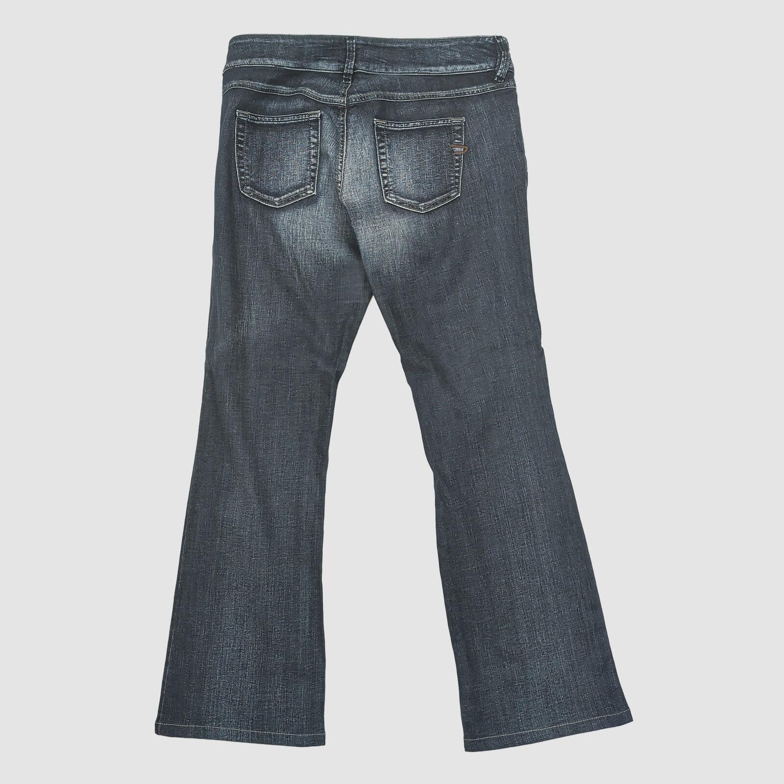 Diesel The Brave Women’s Blue Bootcut Flare Jeans W32 Made In Italy by DIESEL – JEANS | RewearableUK