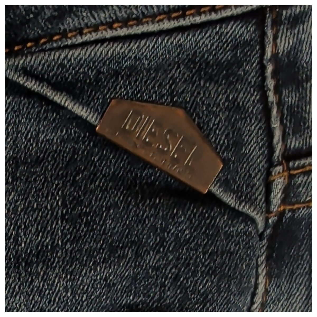 Diesel Vintage Trade Mark Mens Jeans W30 L34 Blue Bootcut Regular Waist by DIESEL – | RewearableUK