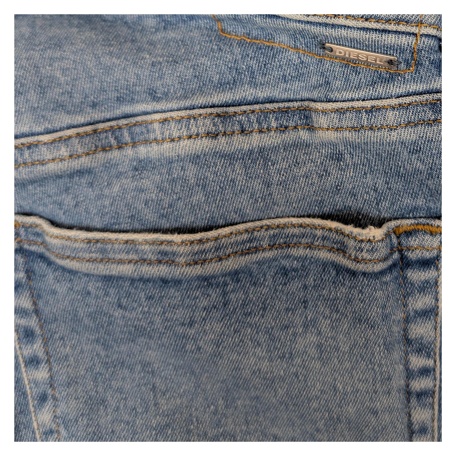 Diesel Women's Slandy Super Slim Skinny Jeans W29 L32 Blue Stretch 085AC by DIESEL – | RewearableUK