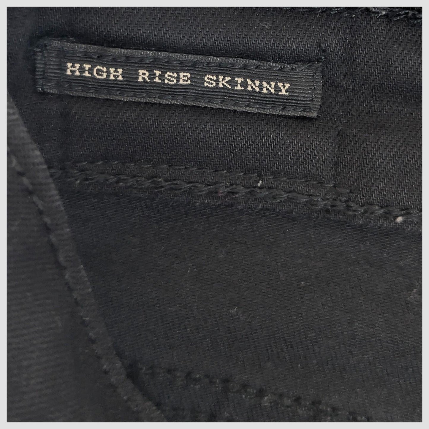 diesel womens solid black wash high rise skinny fit denim jeans size 8 r w26 l32 by DIESEL – | RewearableUK