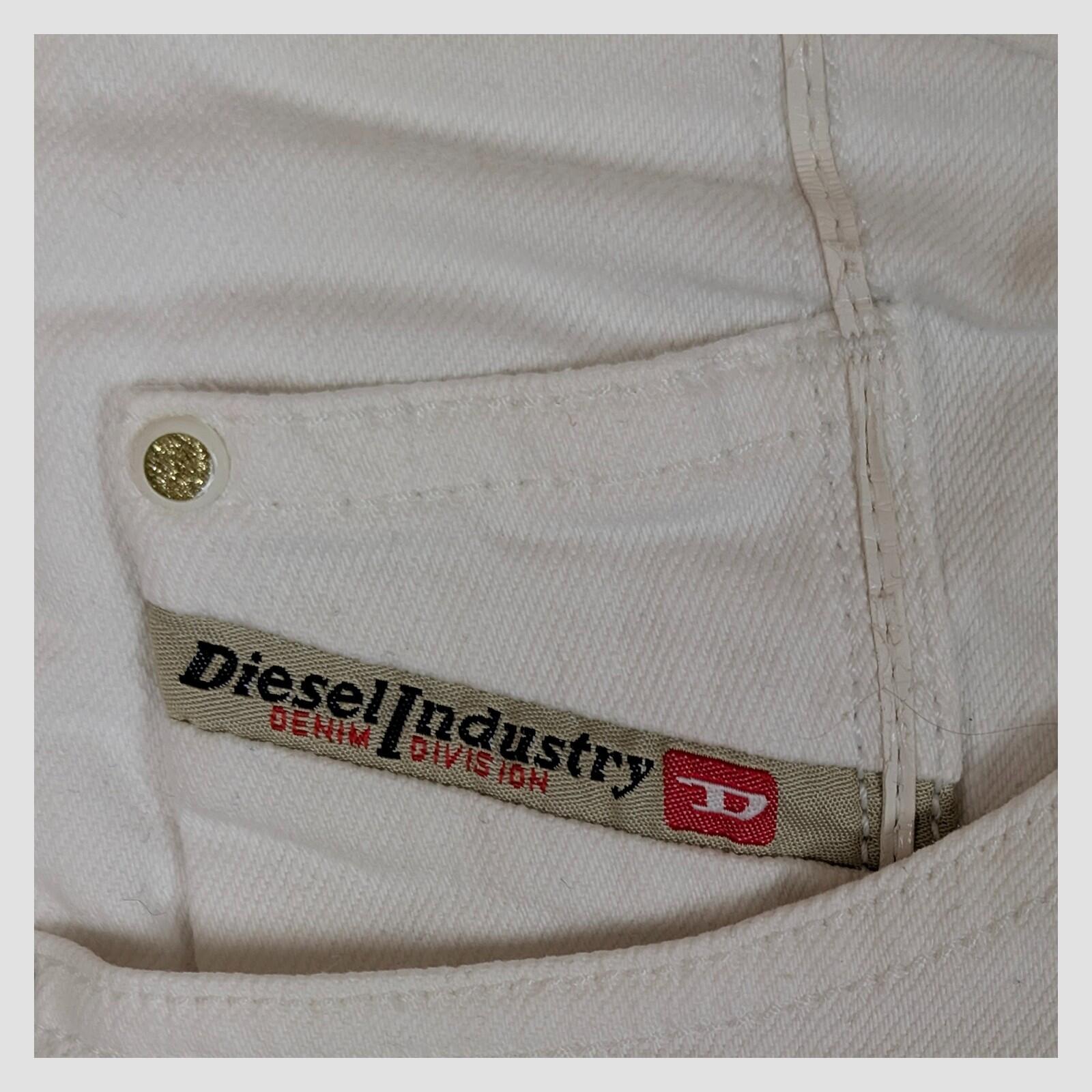 diesel womens white stretch cotton clush skinny casual denim jeans w31 l32 by DIESEL – | RewearableUK