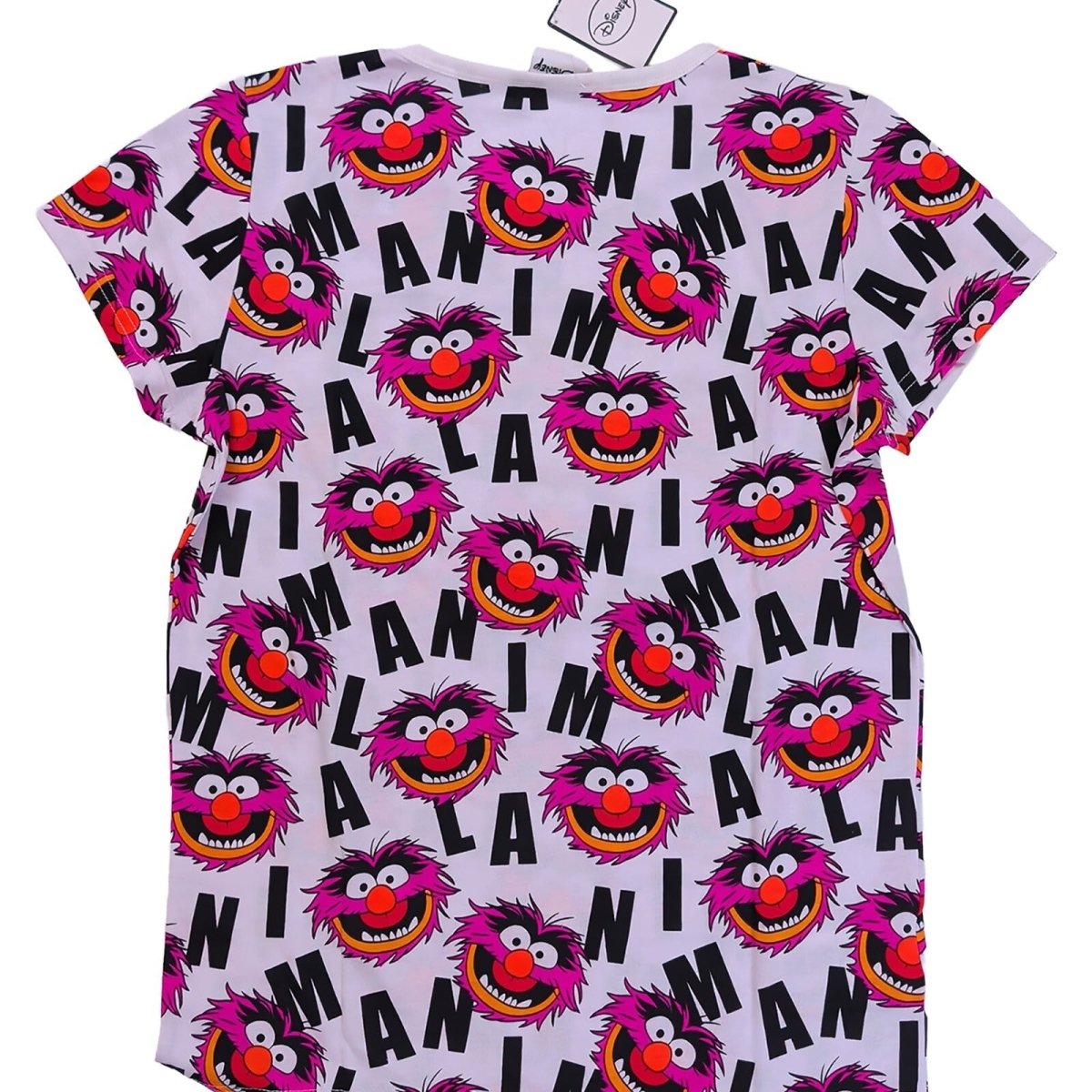 Disney Kids Animal Graphic T-Shirt Size 12 White Pink Red Polyester – product photo 2 | RewearableUK
