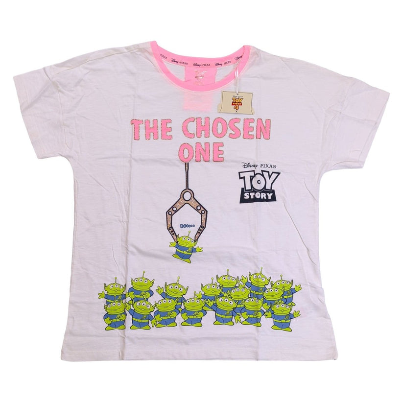 Disney Pixar Toy Story 4 Alien The Chosen One Women's T-Shirt L UK 14-16 – T-Shirt product photo 1 | RewearableUK