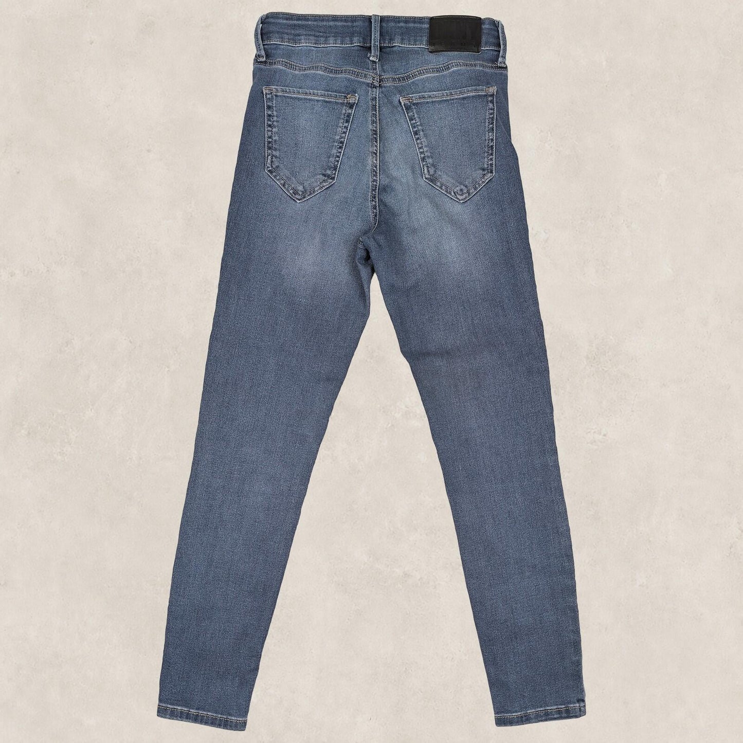 dkny jeans womens astor mid rise skinny fit blue denim pants size 26 by DKNY – | RewearableUK