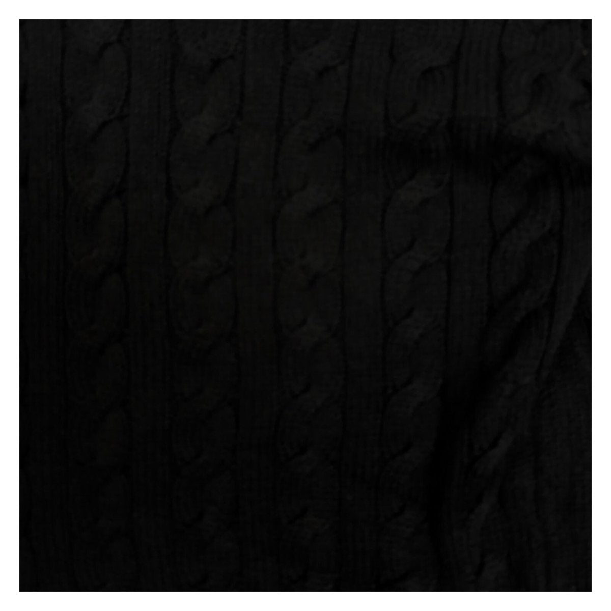 DKNY Jeans Womens Jumper S Black Cable Knit Acrylic Cotton – product photo 8 | RewearableUK