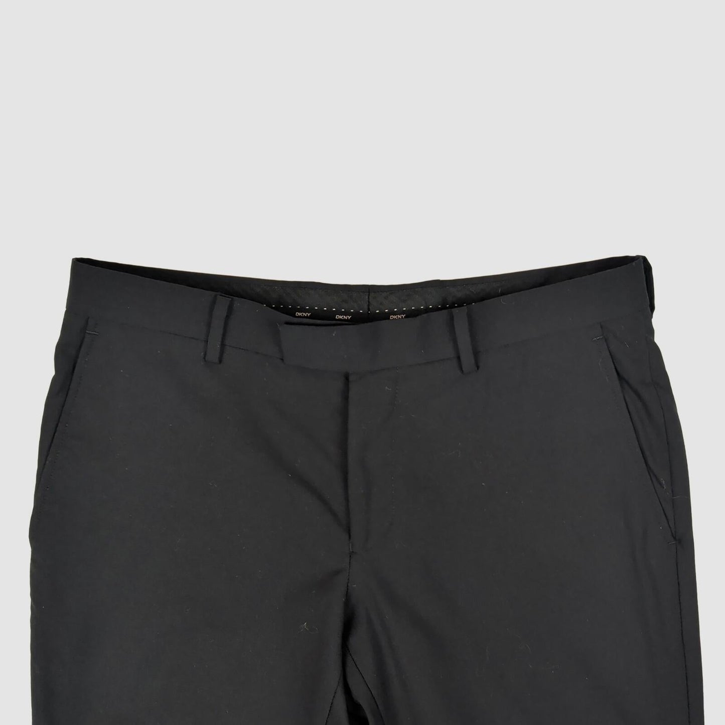 dkny mens black wool formal trousers waist 32 short by DKNY – formal | RewearableUK