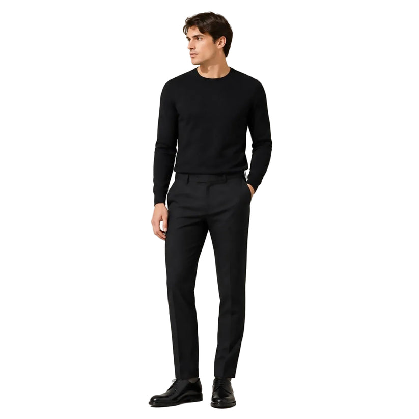 dkny mens black wool formal trousers waist 32 short by DKNY – formal | RewearableUK