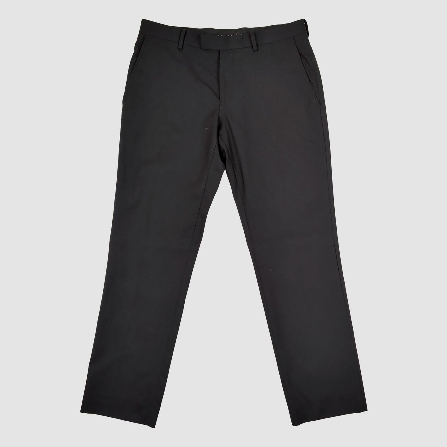 dkny mens black wool formal trousers waist 32 short by DKNY – formal | RewearableUK