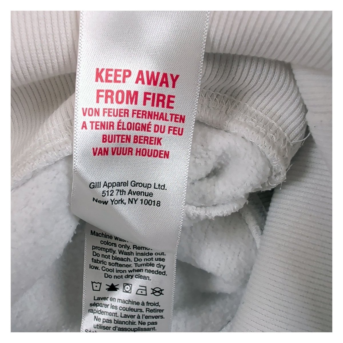 DKNY Sport Women's Hoodie Size S White Cotton Polyester Blend – product photo 4 | RewearableUK