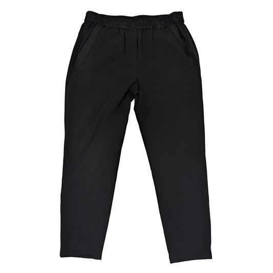 dkny women size s black elasticated waist smart jogger trousers pants by DKNY – | RewearableUK