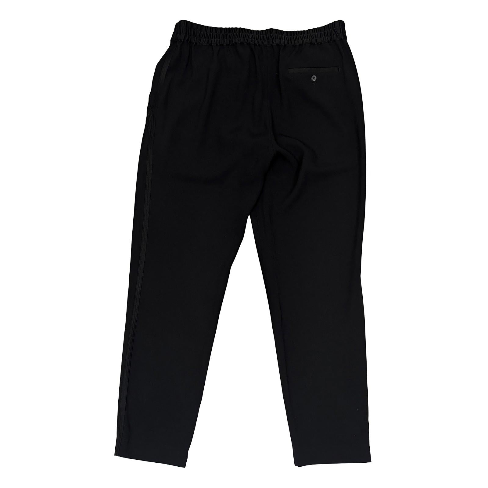 dkny women size s black elasticated waist smart jogger trousers pants by DKNY – | RewearableUK