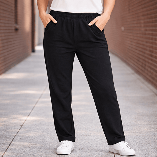 dkny womens black elasticated waist smart jogger trousers pants size s by DKNY – trousers | RewearableUK