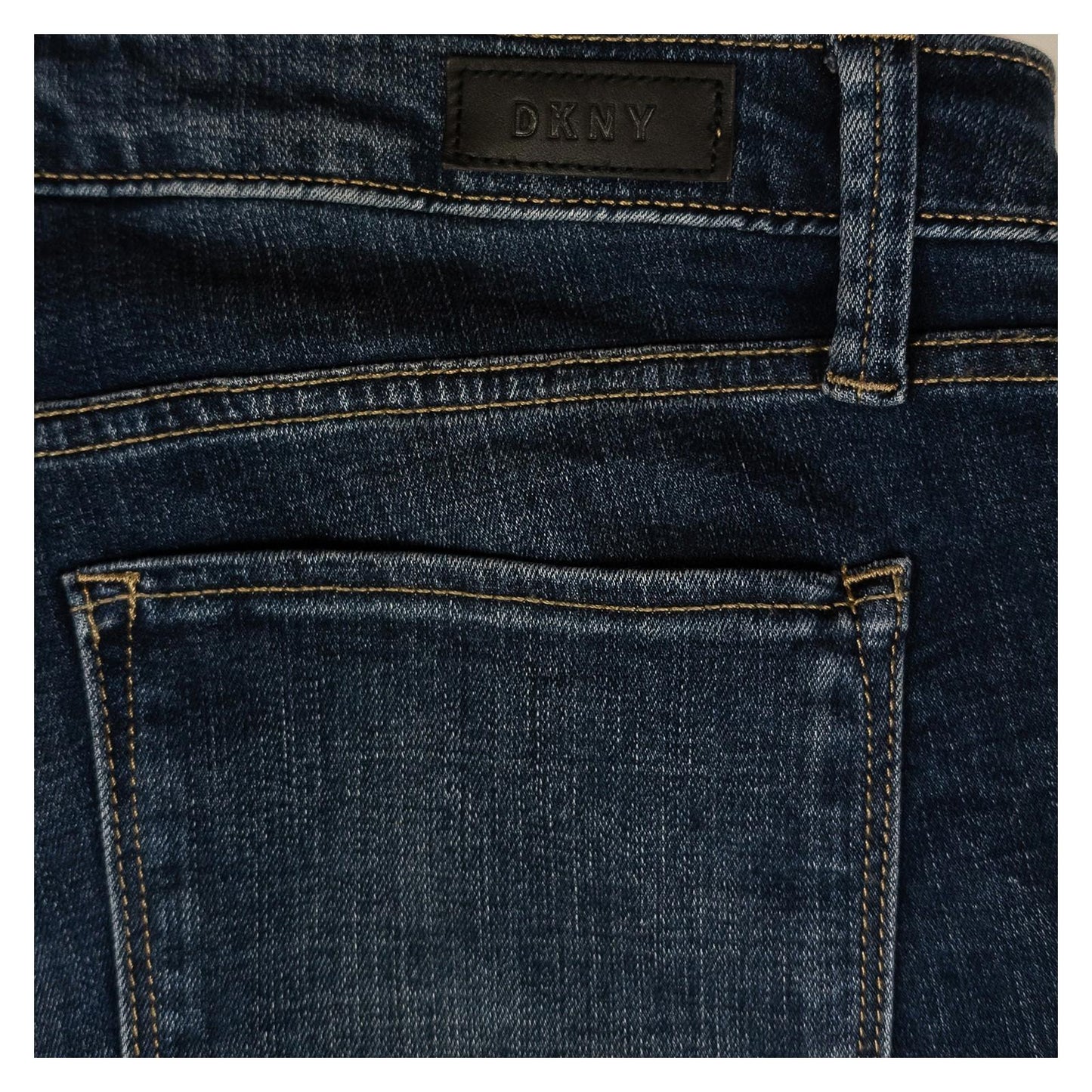 DKNY Women's Jeans W30 US 30 Dark Blue Skinny Stretch Denim Pants Trousers by DKNY – | RewearableUK