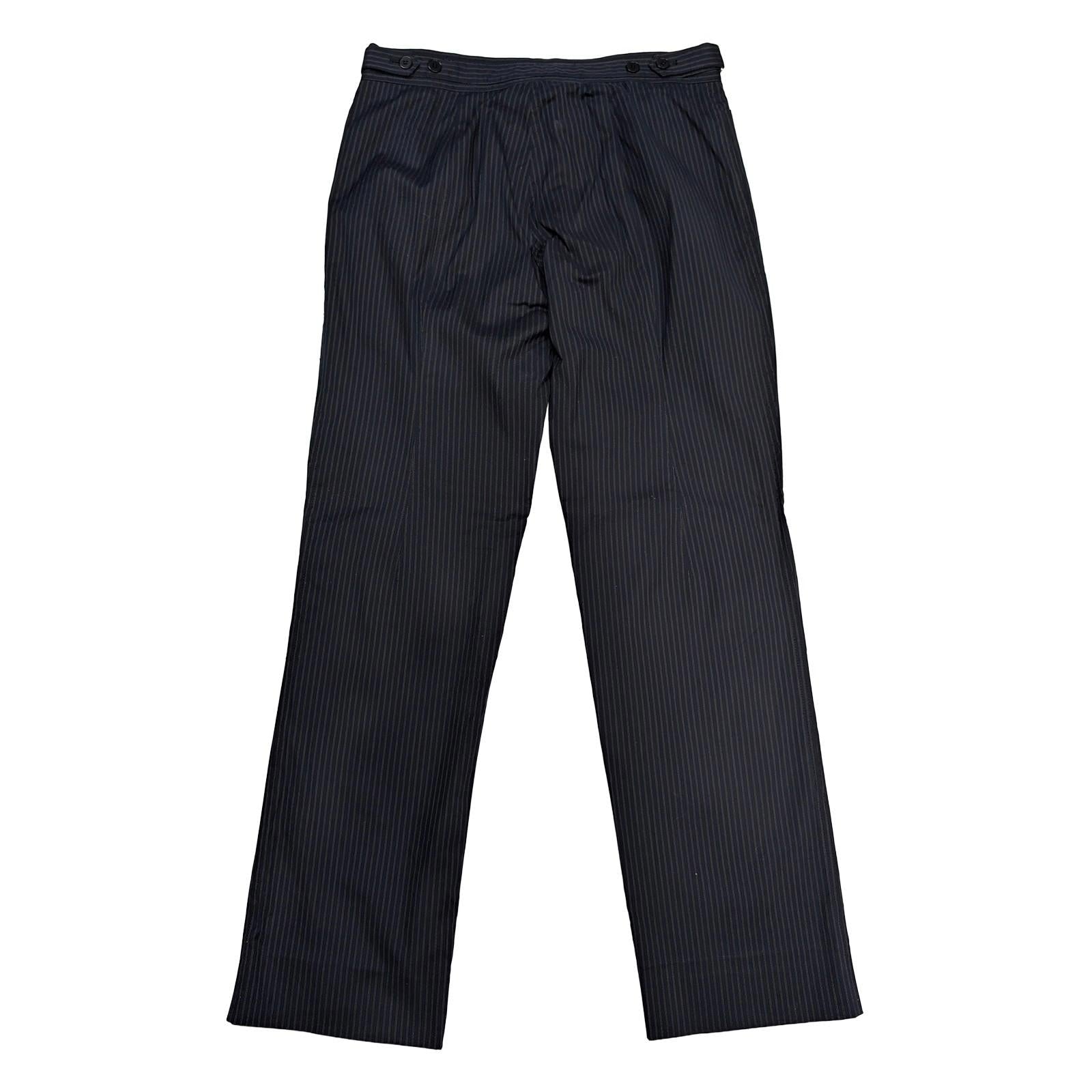 dkny womens pinstripe tailored dress pants size 10 dark stretch trousers by DKNY – | RewearableUK