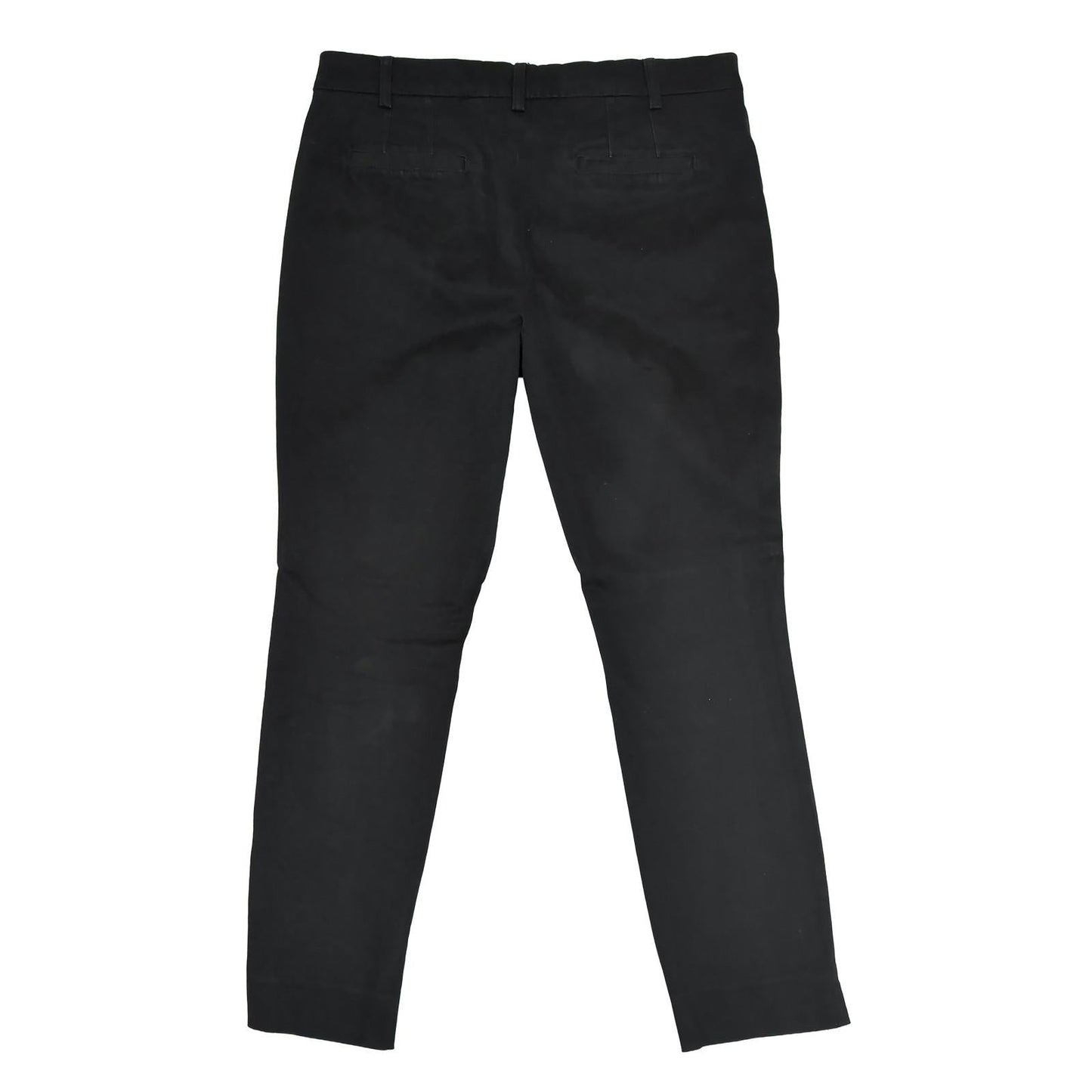 DKNY Womens Size 10 Black Slim Fit Trousers Regular Waist Cotton Stretch Pants by DKNY – | RewearableUK