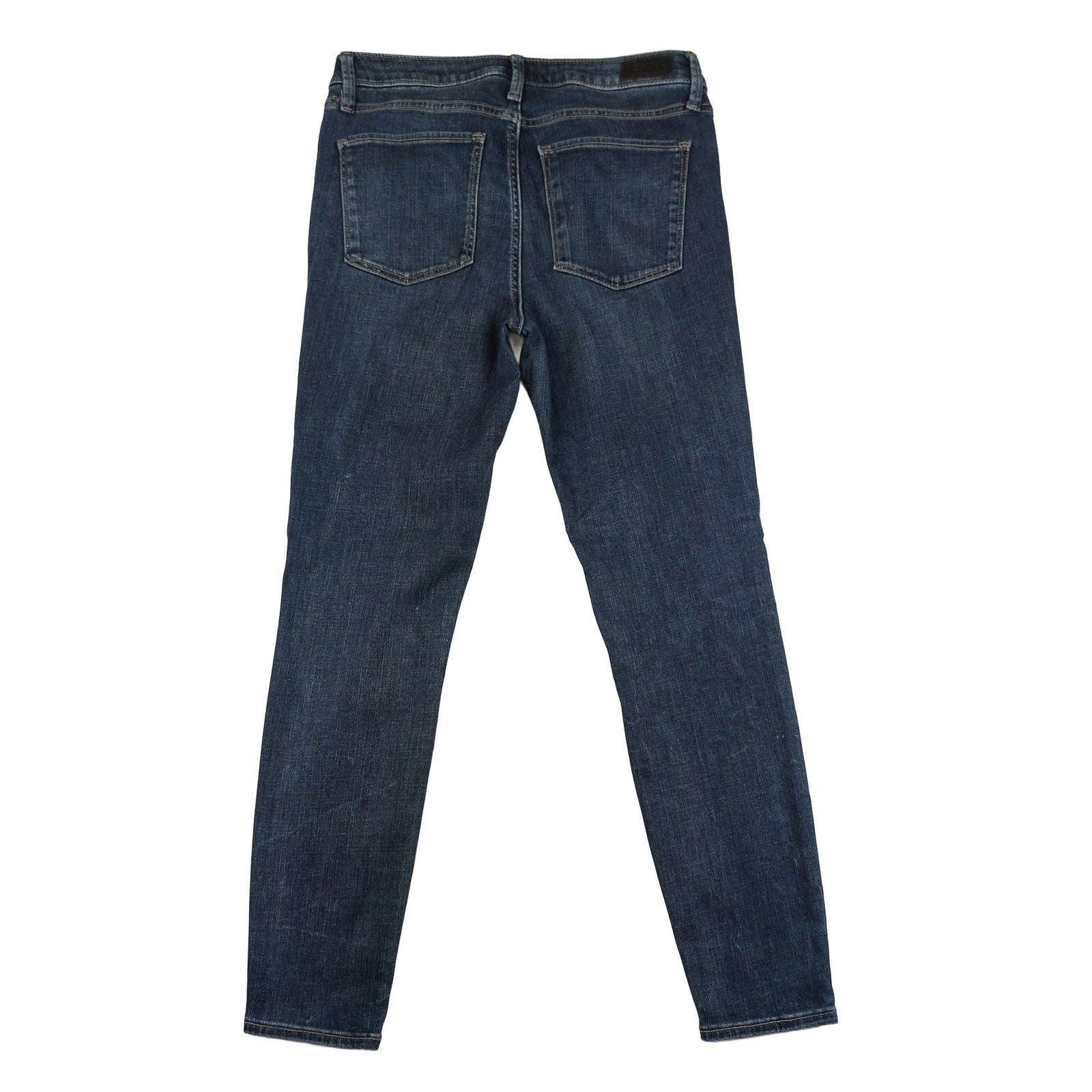 DKNY Women's Skinny Jeans W29 Blue Stretch Denim Mid Rise Ankle Grazers by DKNY – | RewearableUK