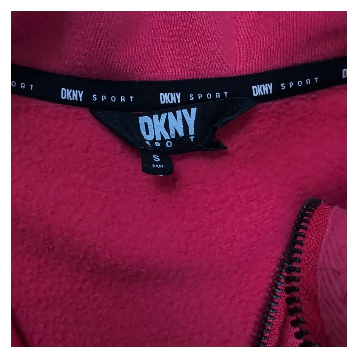DKNY Women's Sweatshirt S Pink DKNY Logo Sport Material Unknown – product photo 7 | RewearableUK