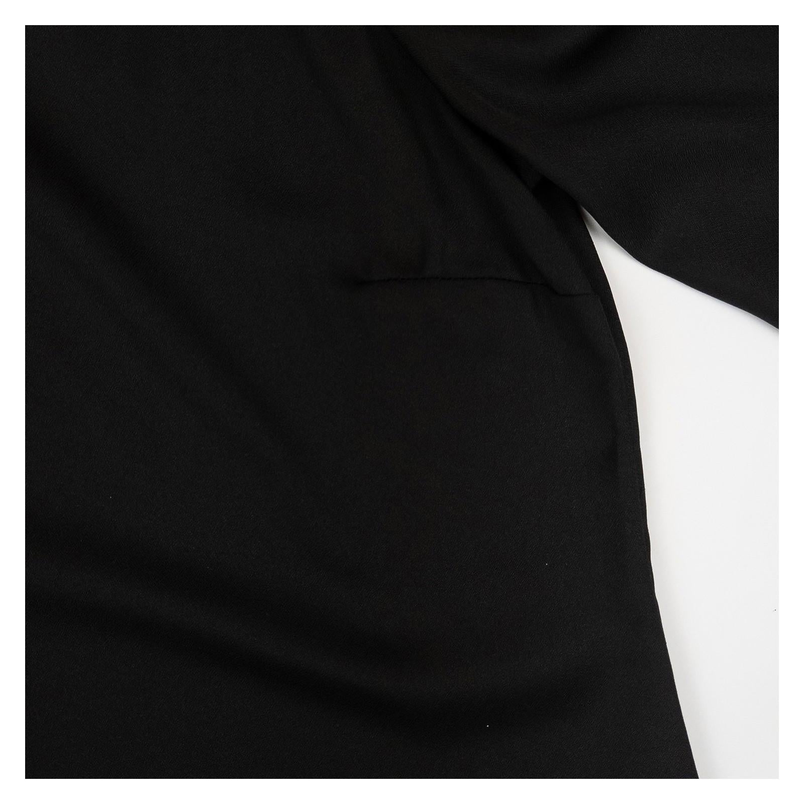 Dorothy Perkins Lace Shoulder Blouse Top UK 14 Black Long Sleeve NWT by Dorothy Perkins – | RewearableUK