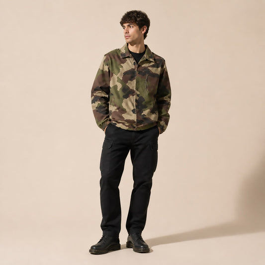 DPM Style Camo Field Jacket Military Utility Lightweight Jacket S M by Unbranded – | RewearableUK