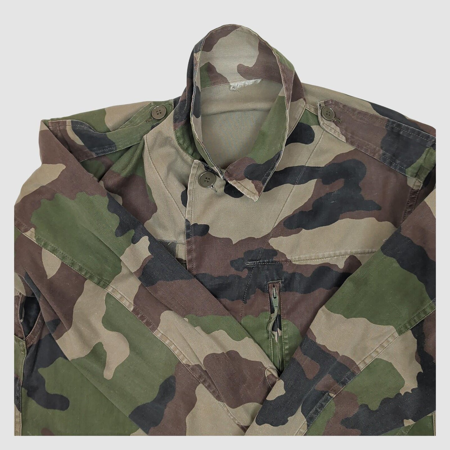 DPM Style Camo Field Jacket Military Utility Lightweight Jacket S M by Unbranded – | RewearableUK