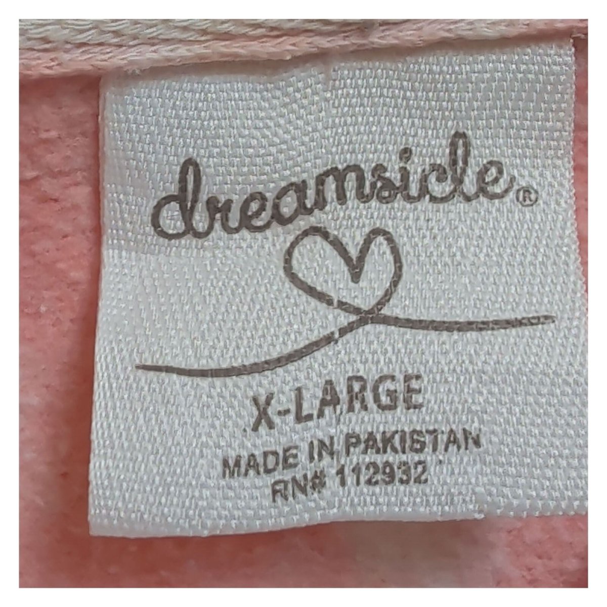 Dreamsicle Singer Island Florida Tie Dye Hoodie XL Pastel Pullover – product photo 3 | RewearableUK