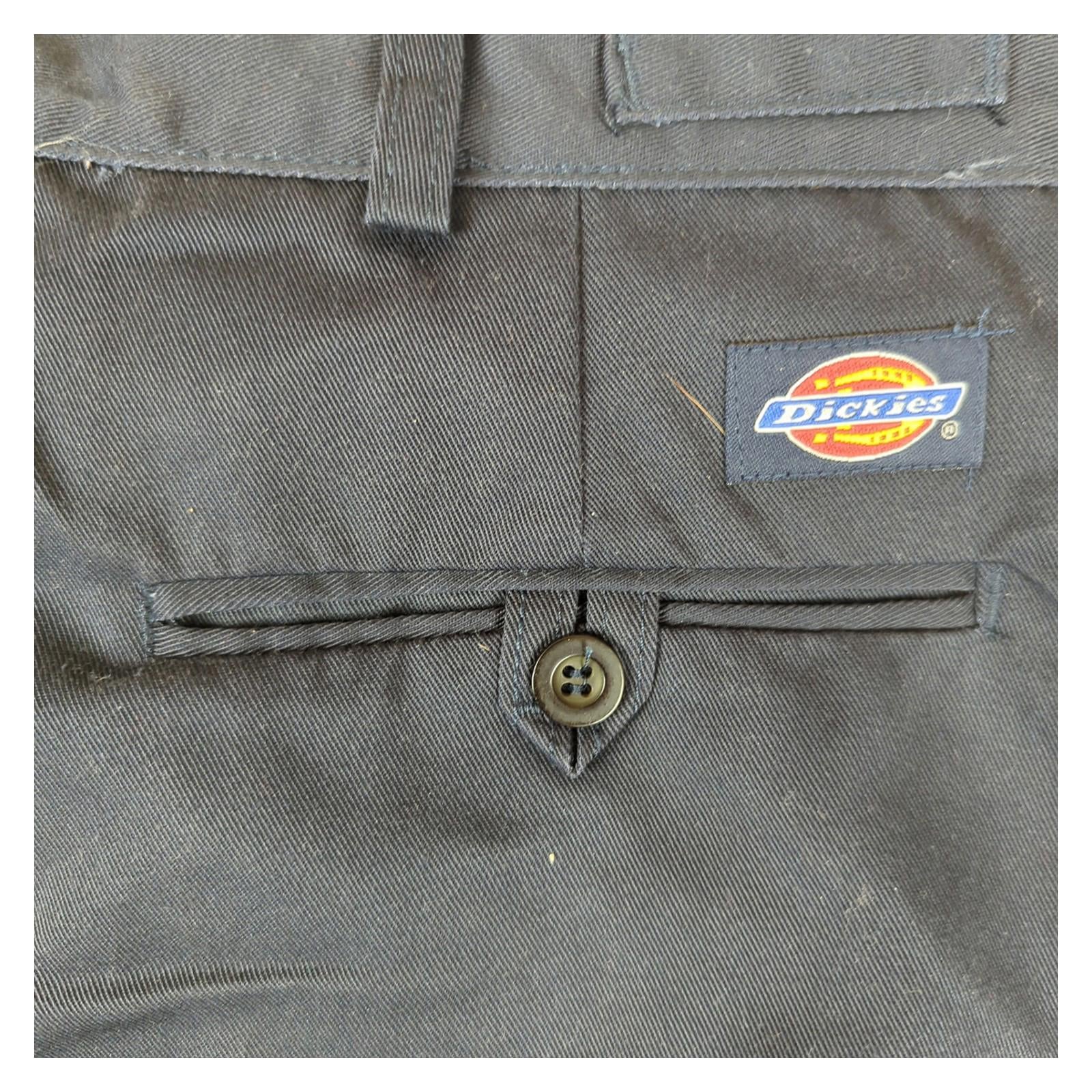Dickies Durable Dickies Redhawk Trousers WD864 Mens Workwear Chinos Navy Blue 30 T! workear RewearableUK