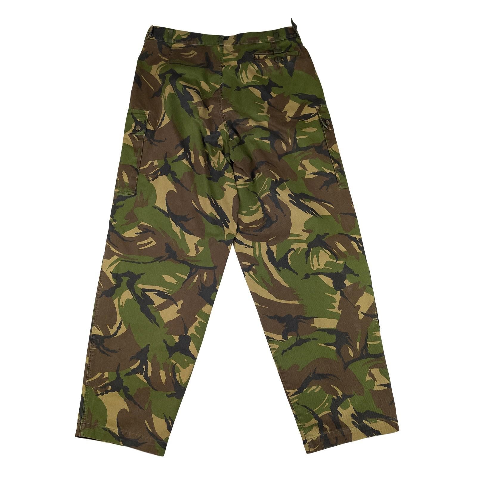 Dutch Army DPM Camo Combat Trousers Vintage Cargo Pants W40 L32 Military Surplus by NO BRAND – | RewearableUK