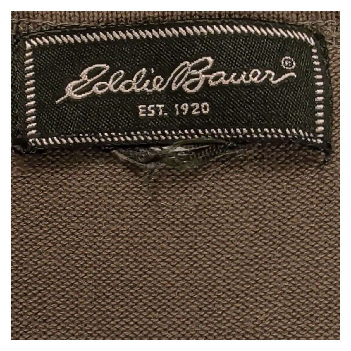 Eddie Bauer Men's Cardigan L Brown V-Neck Button Front Knit Jumper – product photo 3 | RewearableUK