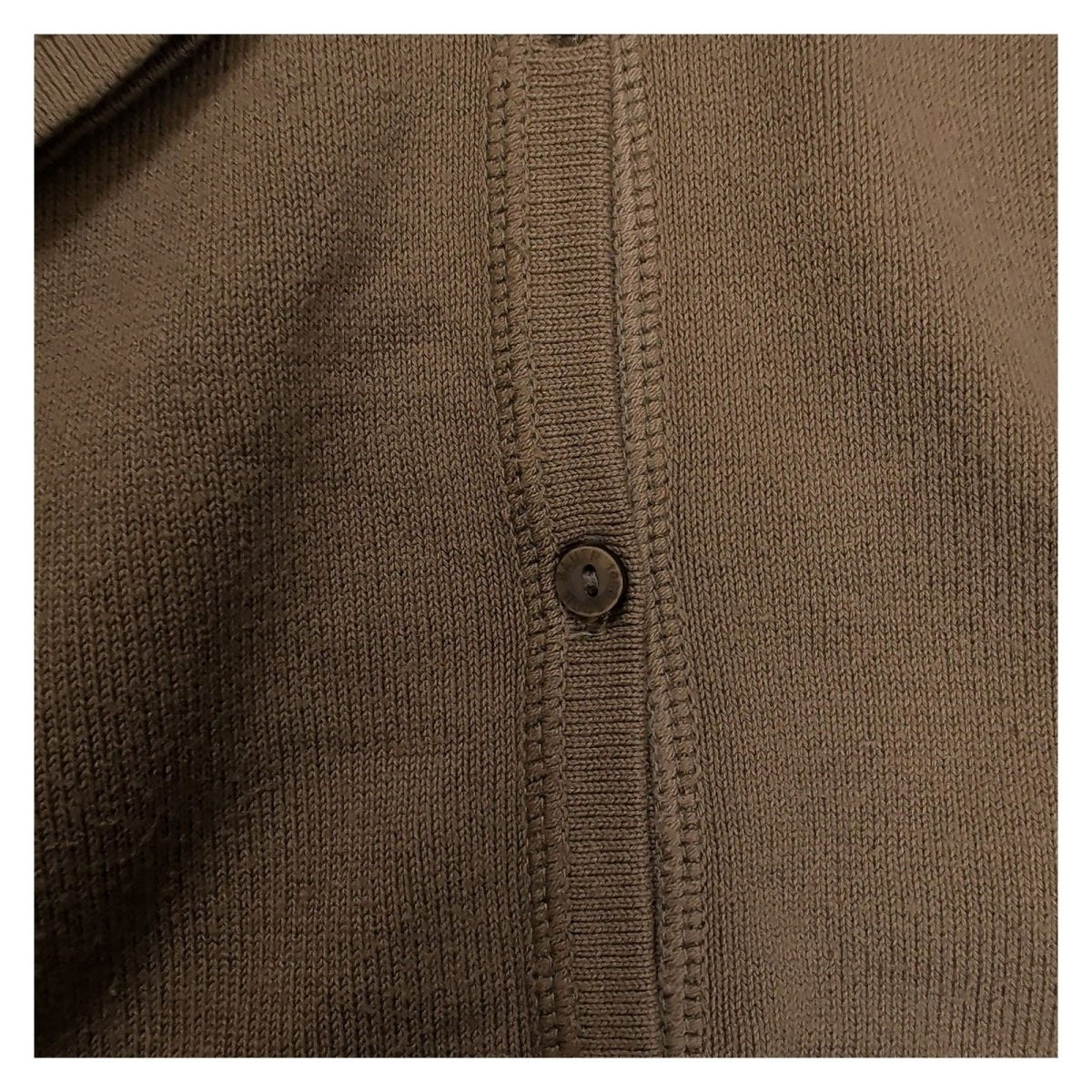 Eddie Bauer Men's Cardigan L Brown V-Neck Button Front Knit Jumper – product photo 4 | RewearableUK