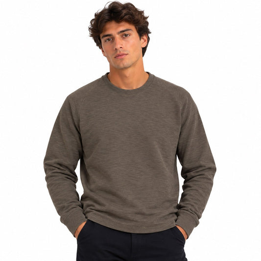 Eddie Bauer Men's Cotton Sweatshirt L Brown – Sweatshirt product photo 1 | RewearableUK