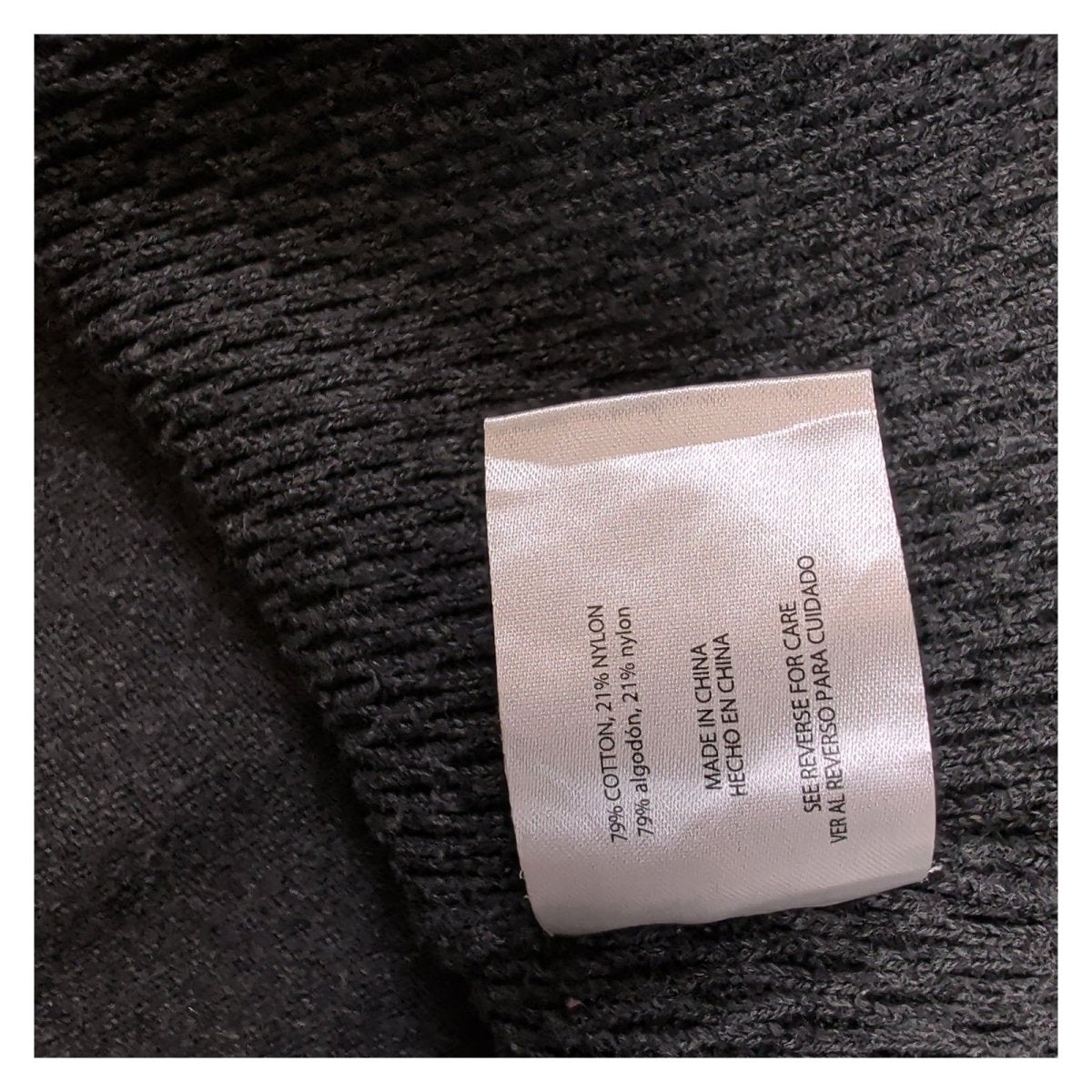 Eddie Bauer Men's Jumper XL Dark Gray Half Zip Knit – product photo 7 | RewearableUK