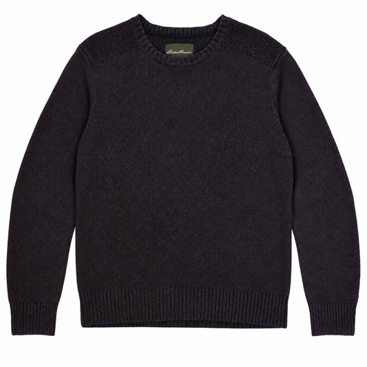 Eddie Bauer Men's Jumper XXL Black Crew Neck Ribbed Cotton – product photo 1 | RewearableUK