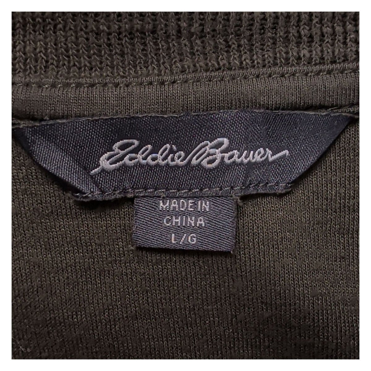 Eddie Bauer Men's Sweatshirt L Brown Crew Neck Long Sleeve – product photo 6 | RewearableUK