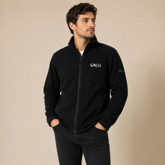 Eddie Bauer ON24 Full-Zip Fleece Jacket XL Black – Jacket product photo 1 | RewearableUK